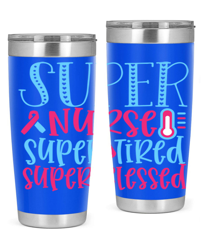 Super Nurse Super Tired Style 346#- nurse- tumbler