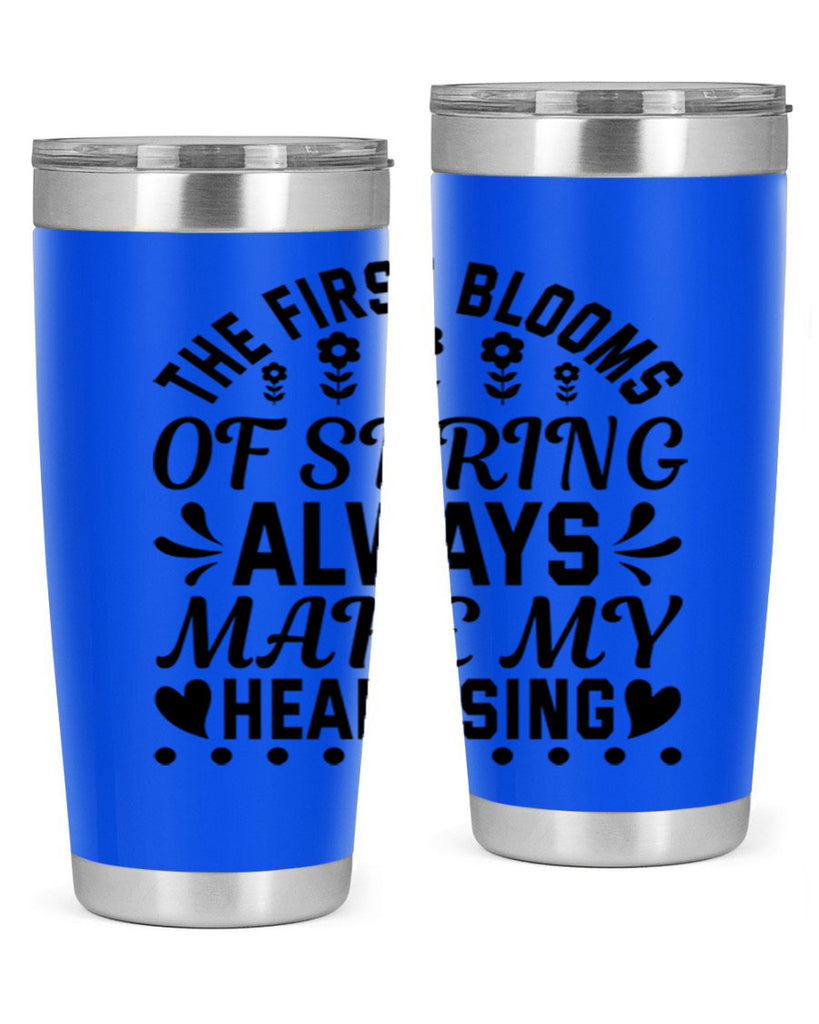 The first blooms of spring 549#- spring- Tumbler