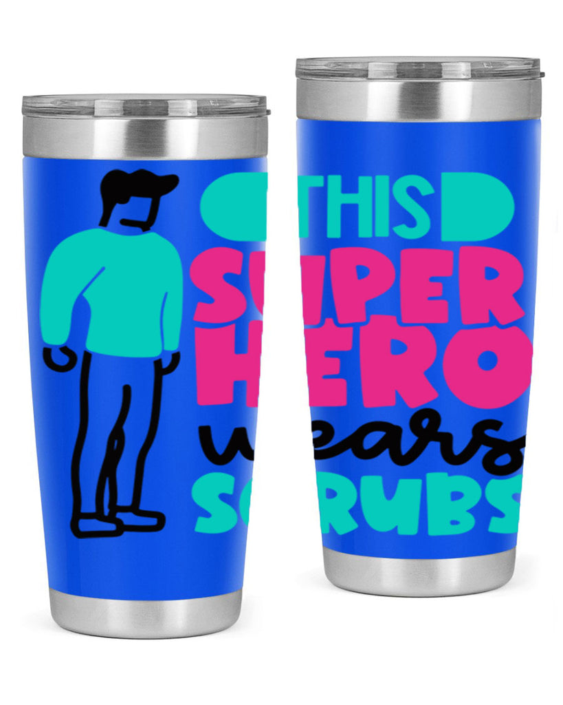 This Superhero Wears Scrubs Style Style 19#- nurse- tumbler
