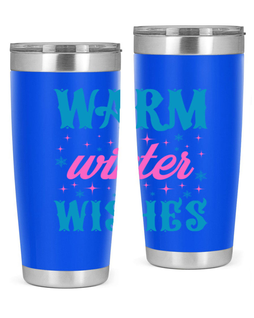 Warm Winter Wishes 464#- winter- Tumbler