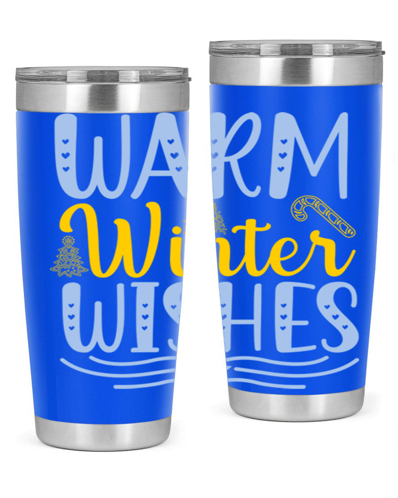 Warm winter wishes 449#- winter- Tumbler
