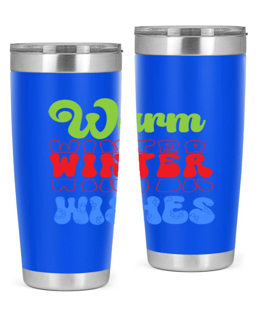 Warm winter wishes 458#- winter- Tumbler