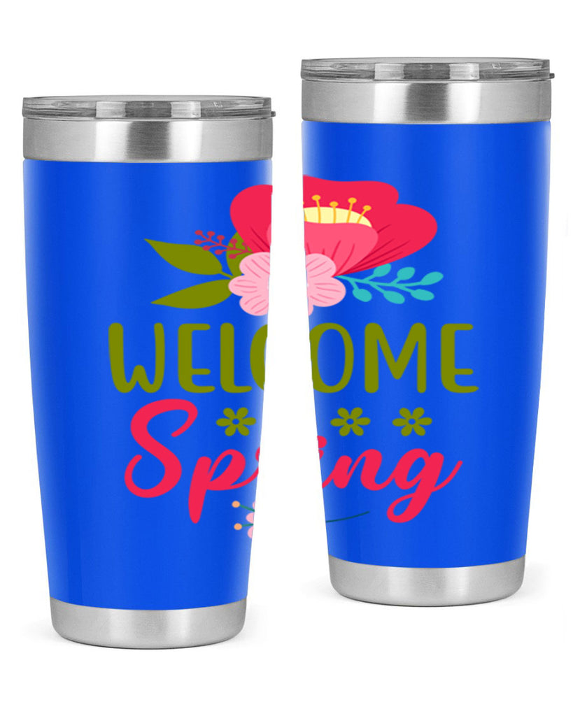 Welcome Spring 582#- spring- Tumbler