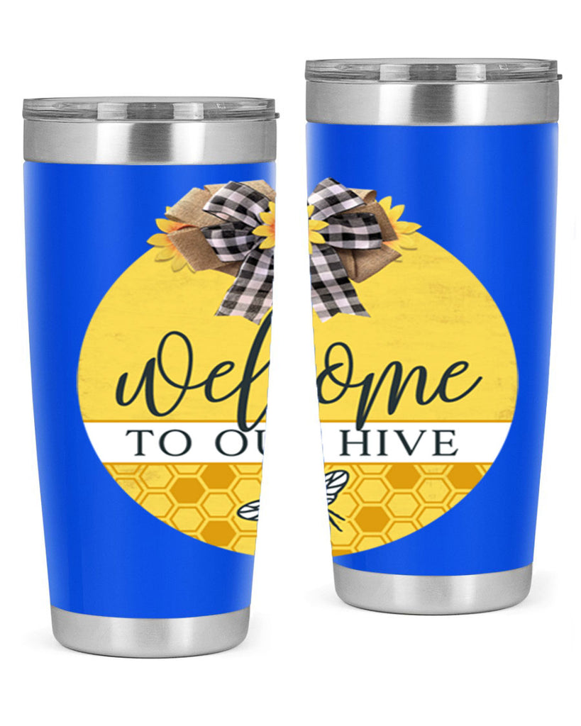 Welcome to our Hive complete yellow Mockup589#- spring- Tumbler