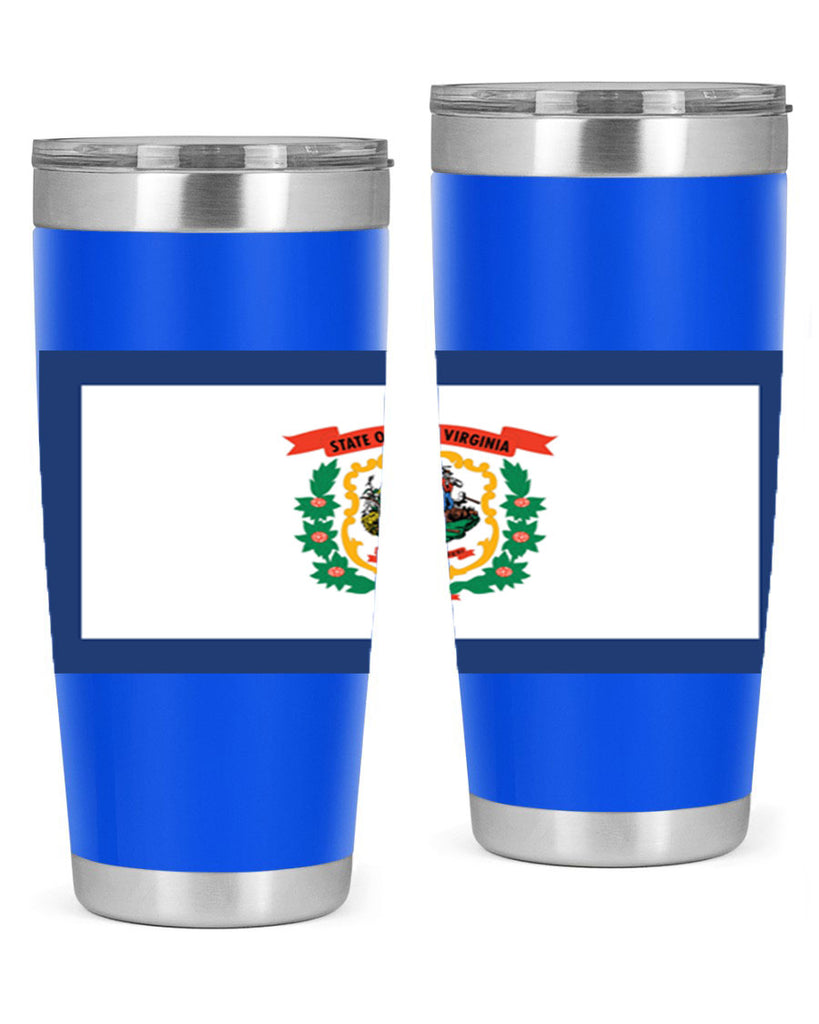 West Virginia 3#- stateflags- Tumbler
