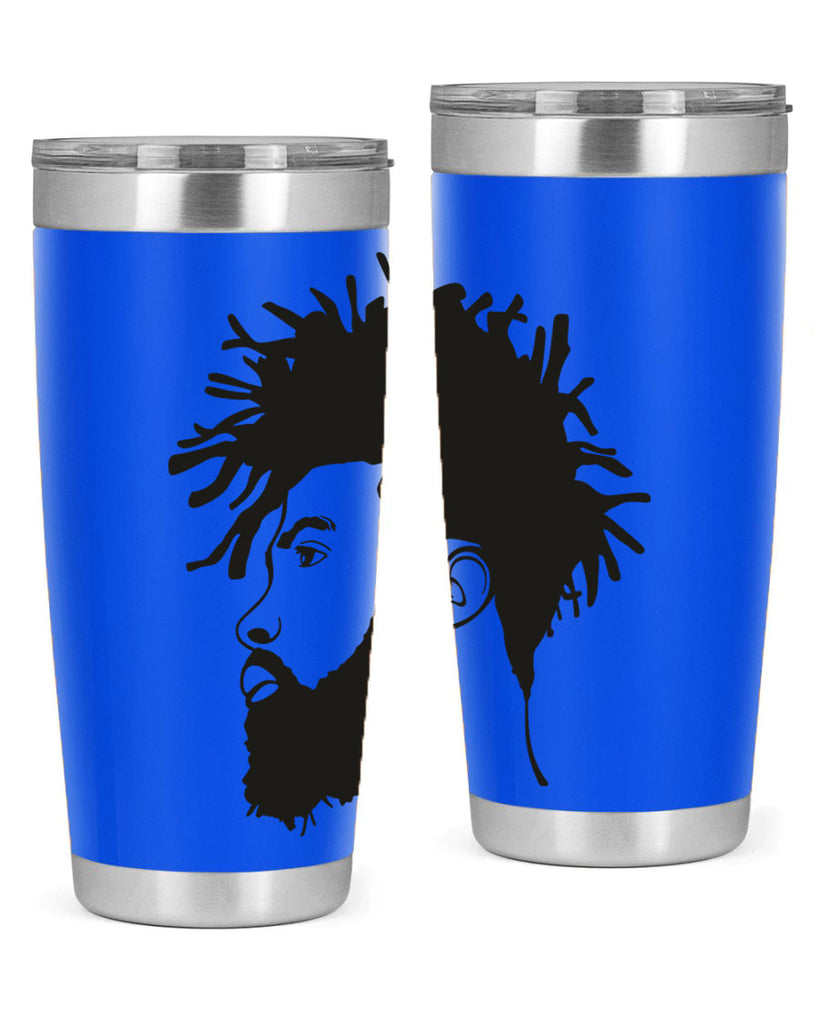 beardman 46#- black men - boys- tumbler