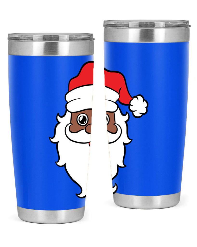 black santa 25#- black men - boys- tumbler