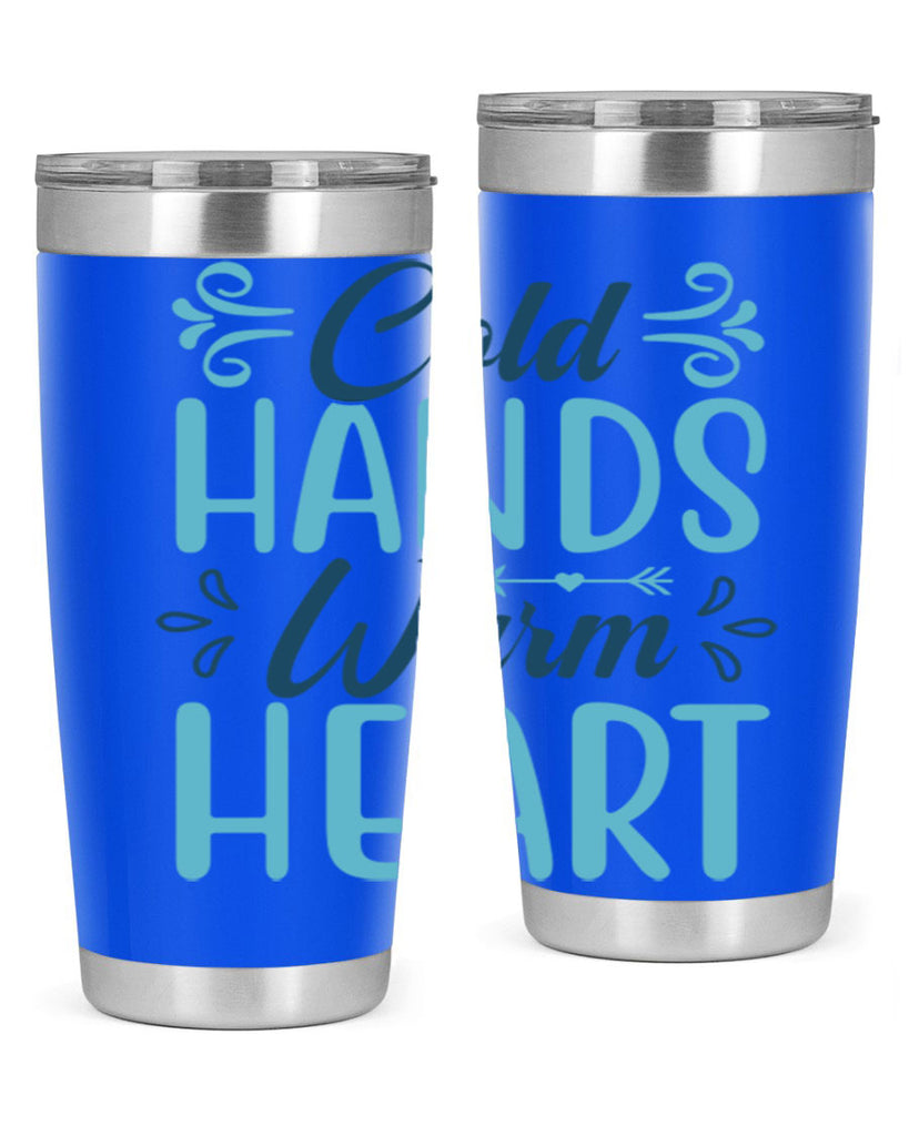 cold hands warm heart 50#- winter- Tumbler