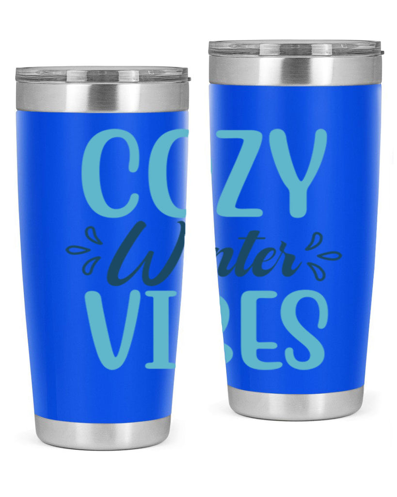 cozy winter vibes 65#- winter- Tumbler