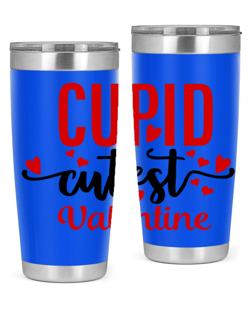 cupid cutest valentine 80#- valentines day- Tumbler