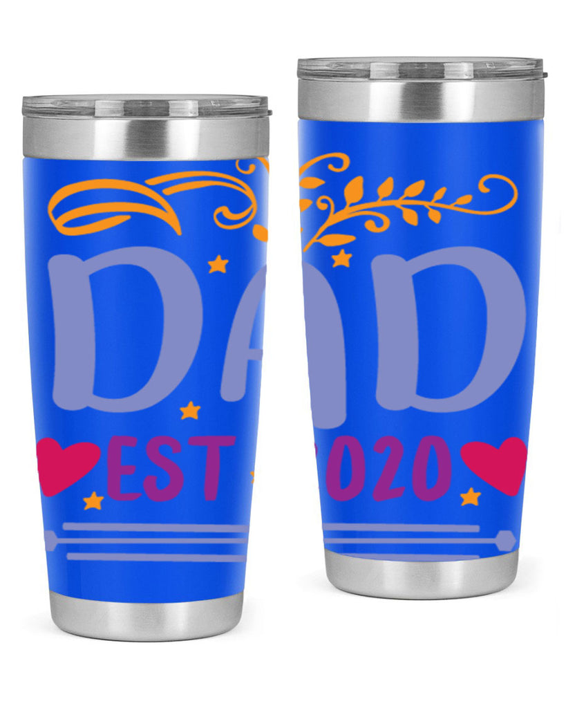 dad est 98#- fathers day- Tumbler