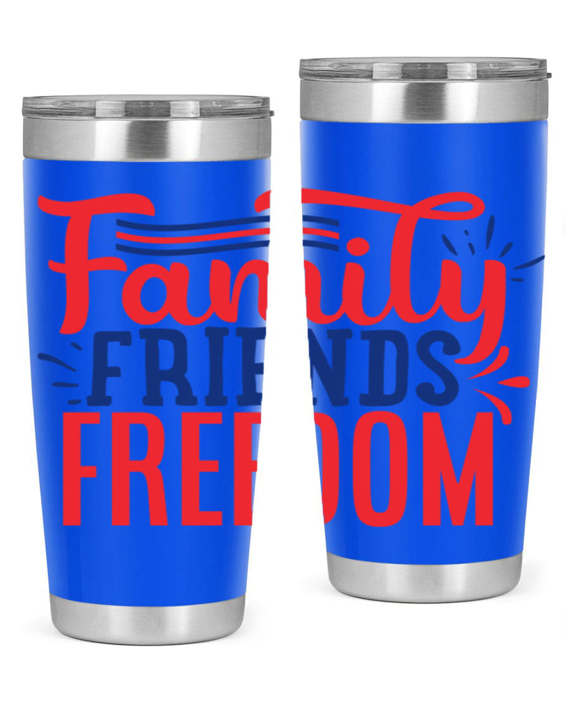 family friends freedom Style 48#- Fourt Of July- Tumbler