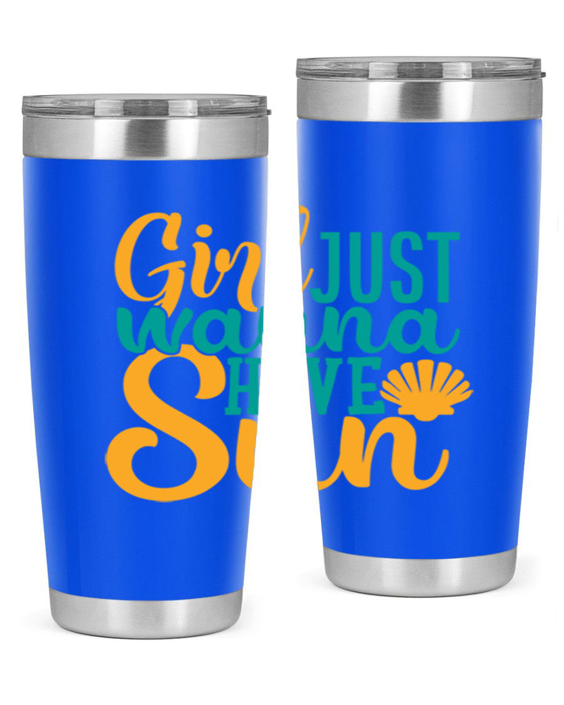 girls just wanna have sun Style 101#- summer- Tumbler