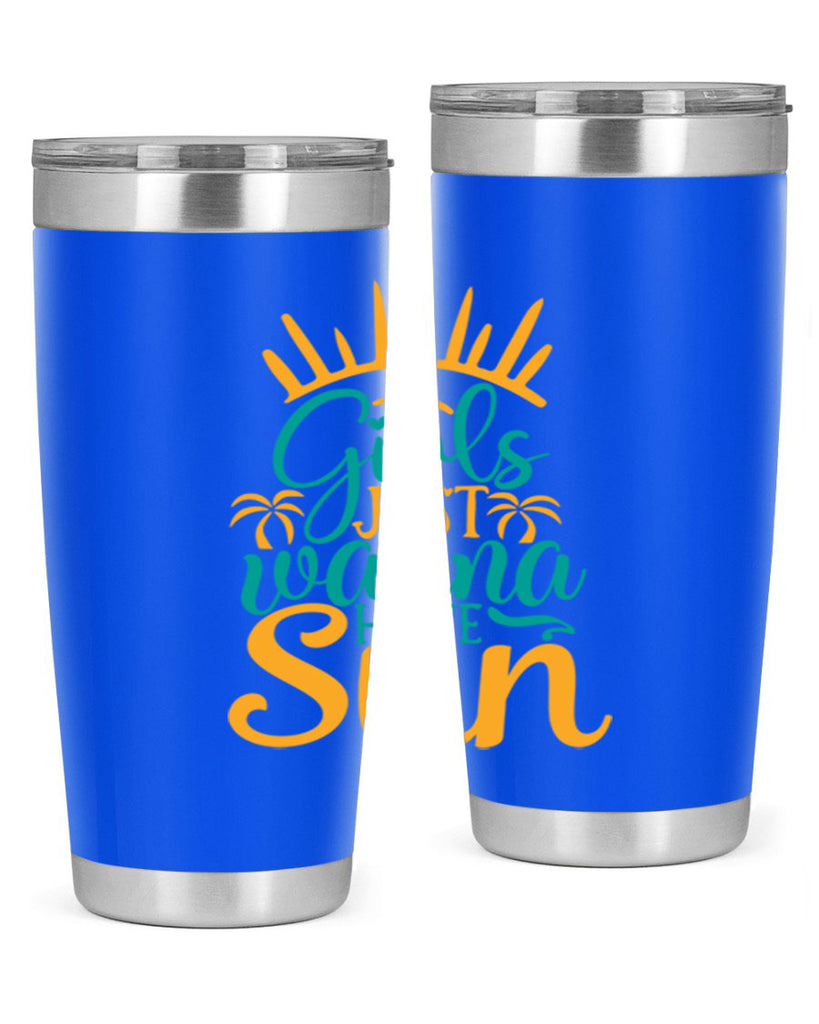girls just wanna have sun Style 102#- summer- Tumbler