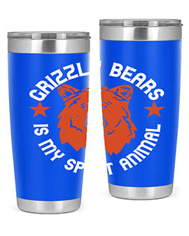 grizzly bears is my spirit animal 13#- Bears- Tumbler