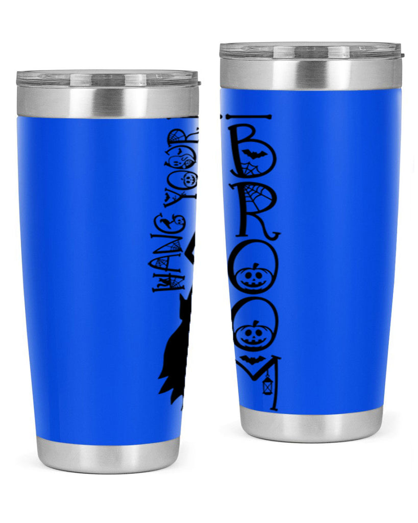 hang your broom 70#- halloween- Tumbler