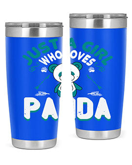just a girl who loves panda 21#- Bears- Tumbler