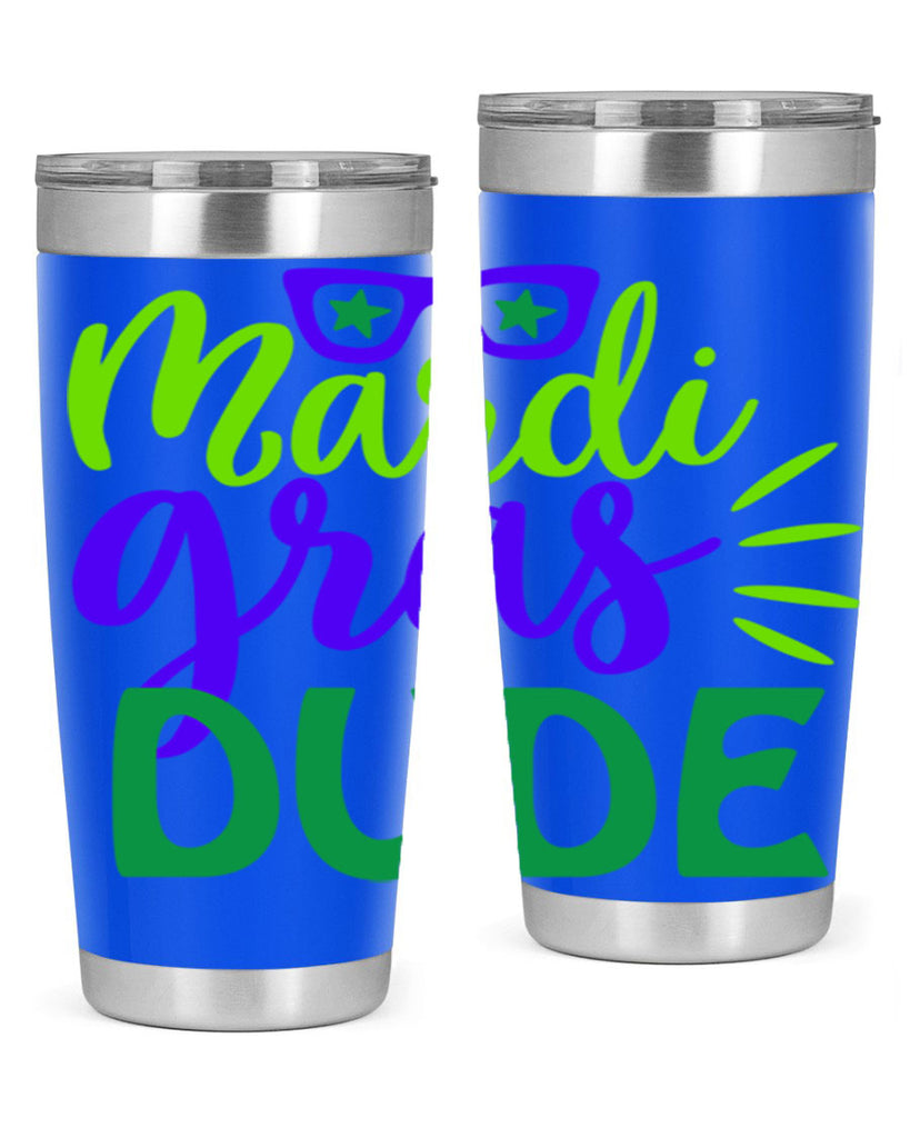 mardi gras dude 10#- mardi gras- Tumbler
