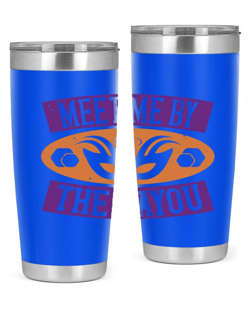 meet me by the bayou 45#- mardi gras- Tumbler