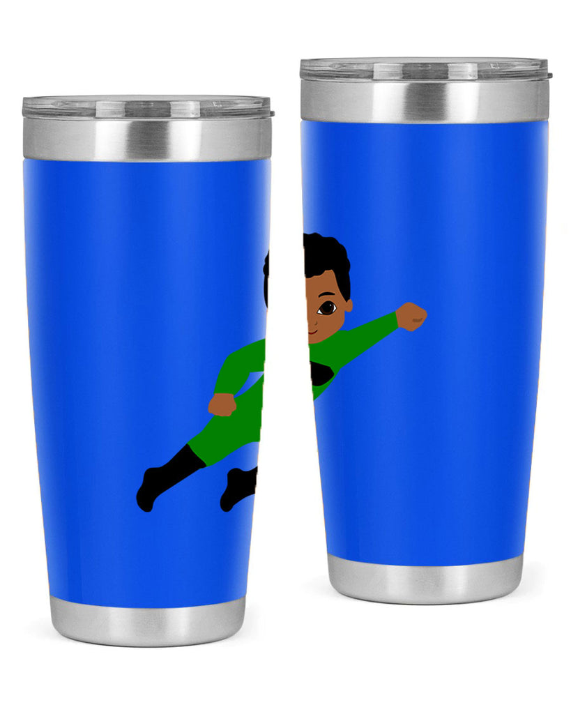 super kid 6#- black men - boys- tumbler
