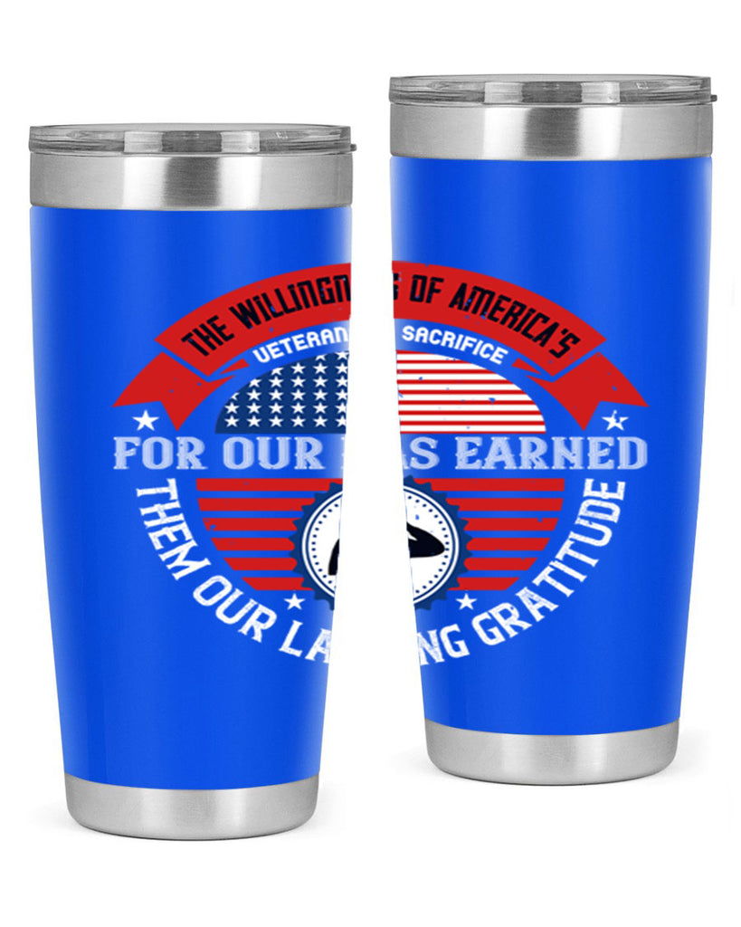 the willingness of americas 88#- Veterns Day- Tumbler