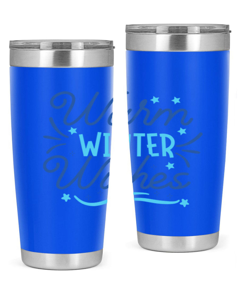 warm winter wishes 457#- winter- Tumbler