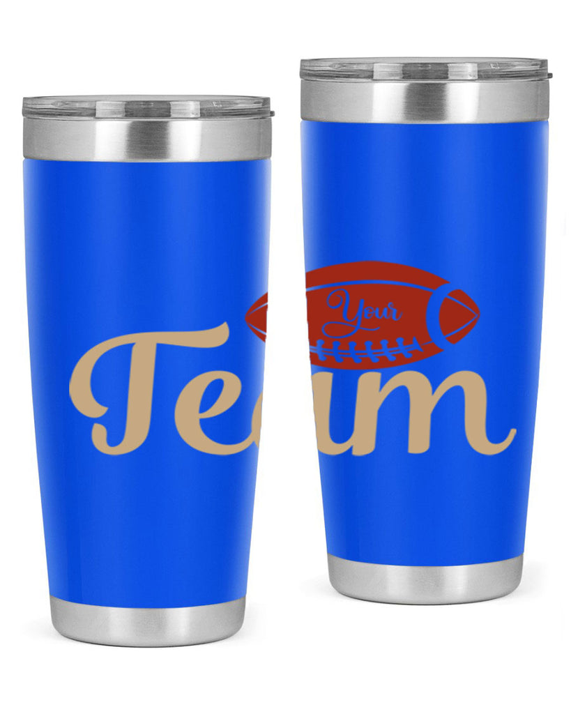 your team 2271#- softball- Tumbler
