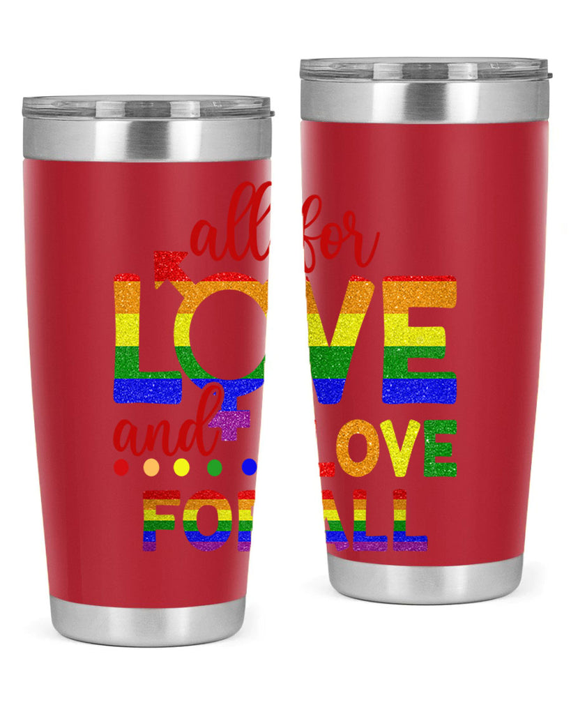 All For Love Love For All Lgbt Design 45#- lgbt- Tumbler