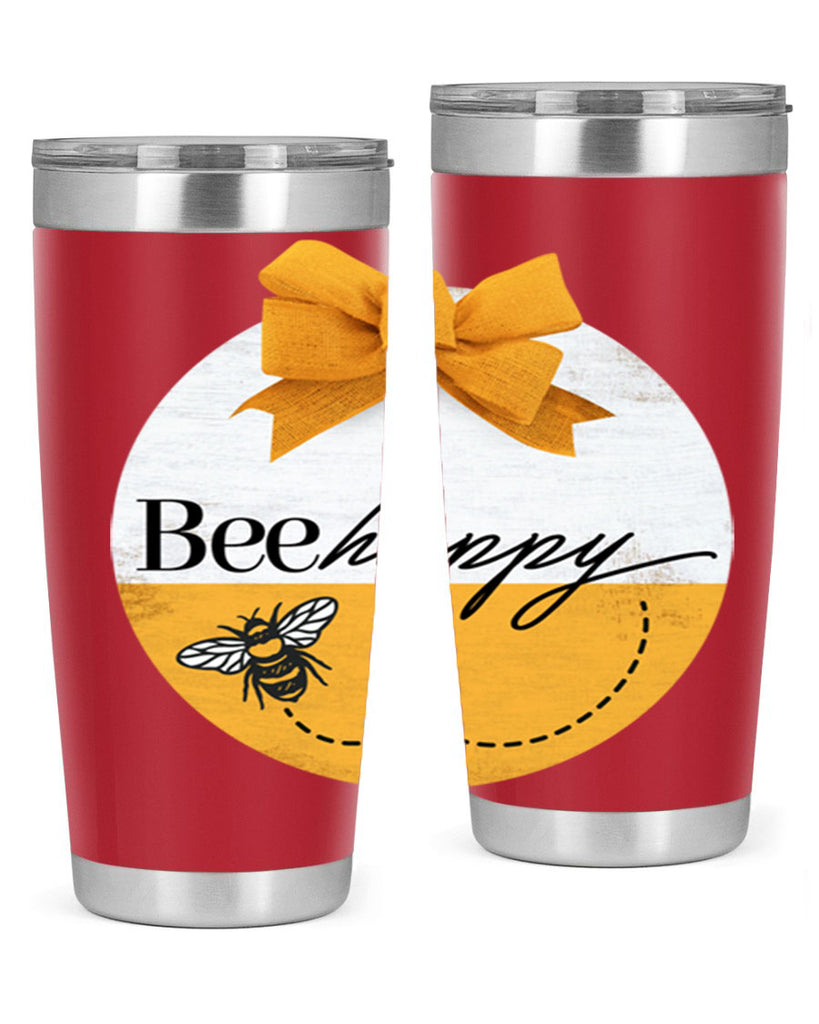 Bee Happy Mockup27#- spring- Tumbler