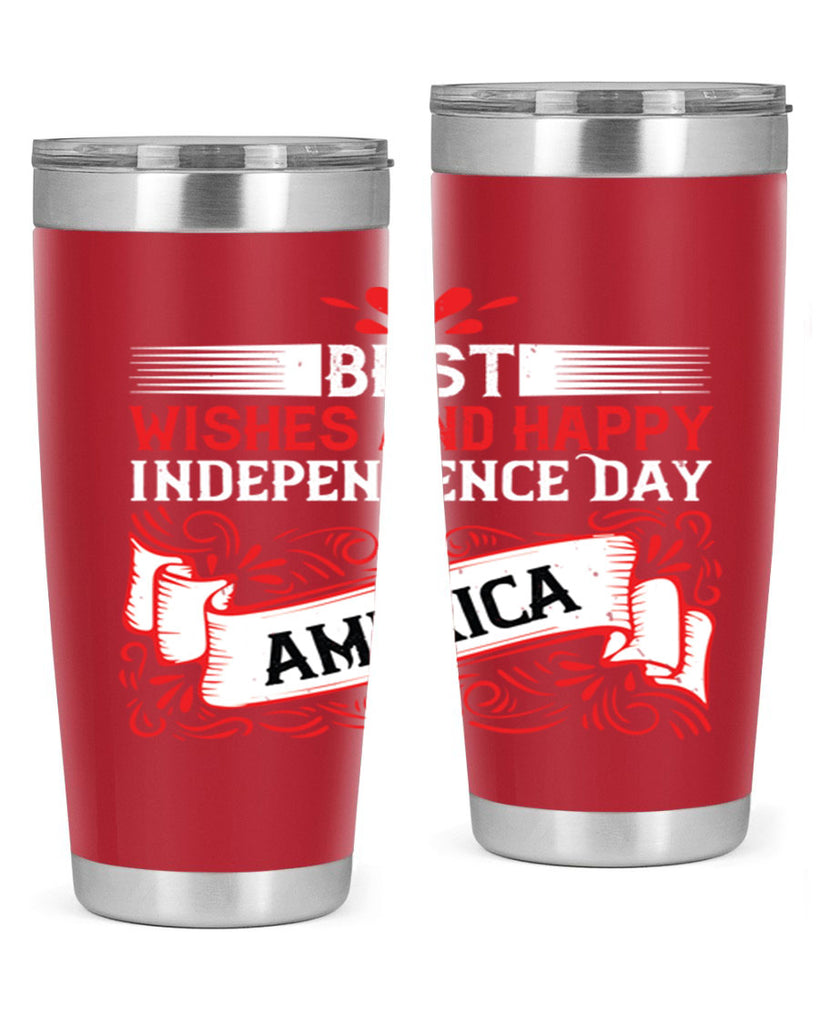 Best wishes and happy Independence Day america Style 86#- Fourt Of July- Tumbler