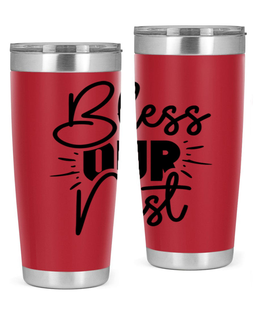 Bless Our Nest 52#- spring- Tumbler