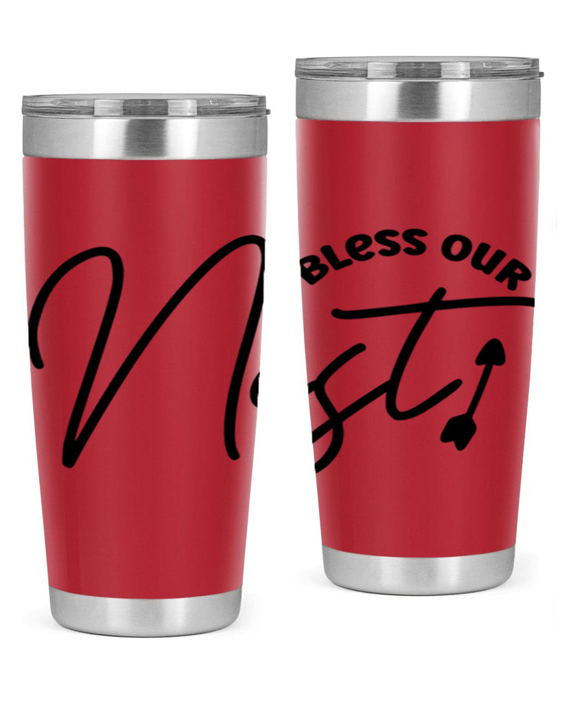 Bless Our Nest55#- spring- Tumbler