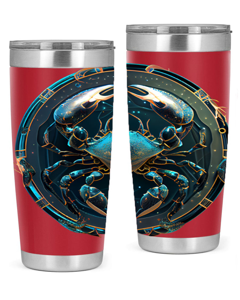 Cancer 147#- zodiac- Tumbler