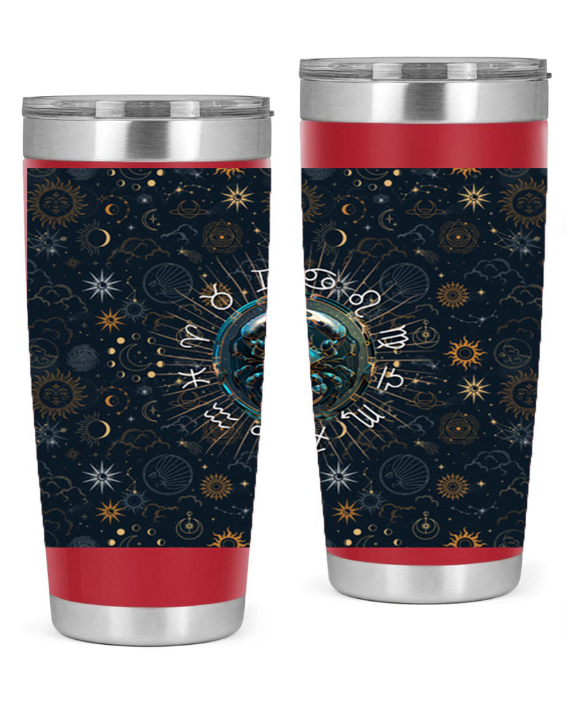 Cancer Straight 146#- zodiac- Tumbler