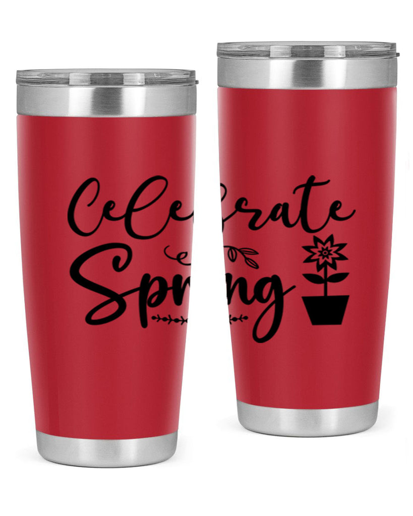 Celebrate Spring 101#- spring- Tumbler