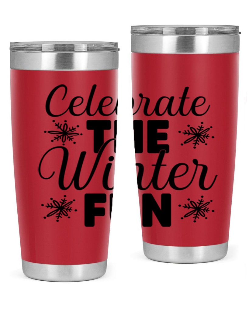Celebrate the Winter Fun41#- winter- Tumbler