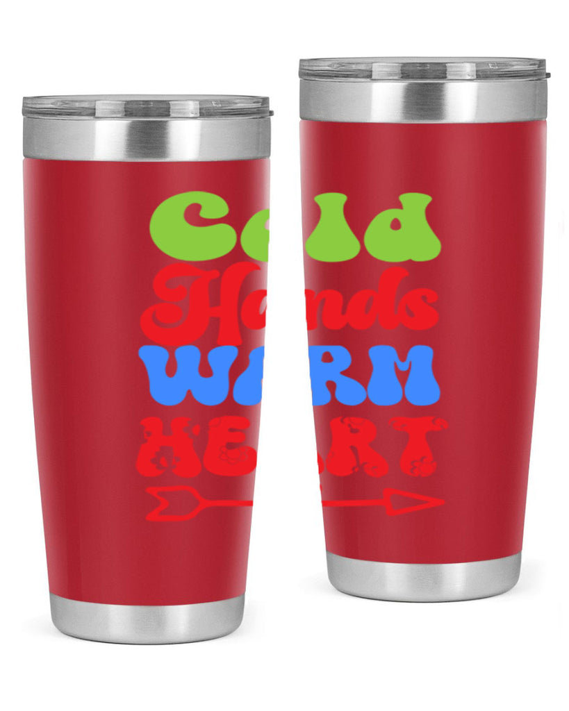 Cold hands warm heart 52#- winter- Tumbler