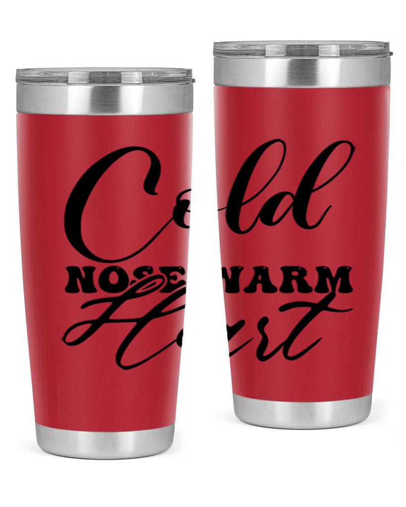 Cold nose warm heart 56#- winter- Tumbler