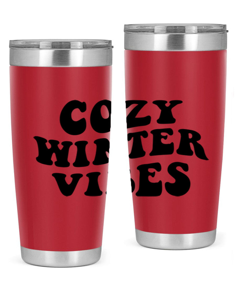 Cozy Winter Vibes 64#- winter- Tumbler