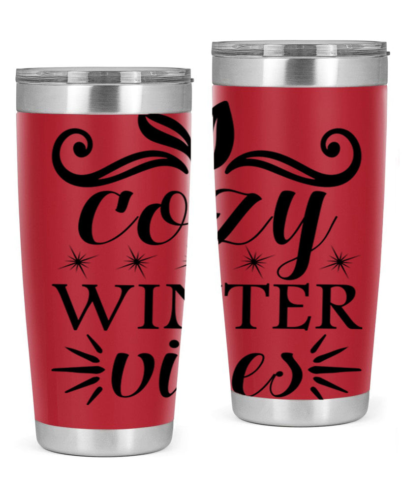 Cozy Winter Vibes 78#- winter- Tumbler