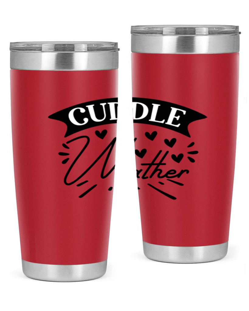 Cuddle Weather 84#- winter- Tumbler