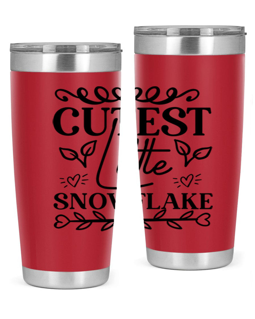 Cutest Little Snowflake 88#- winter- Tumbler
