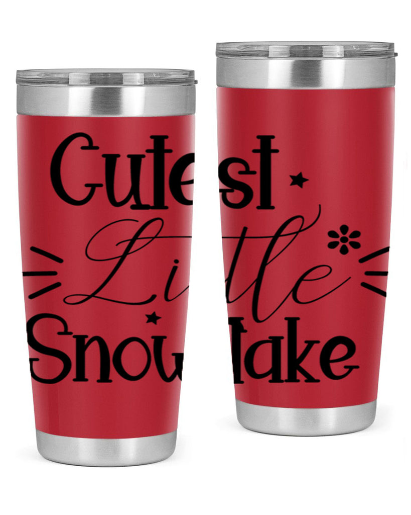 Cutest Little Snowflake90#- winter- Tumbler