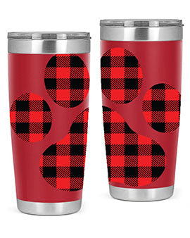 Dog Paw Style 94#- dog- Tumbler