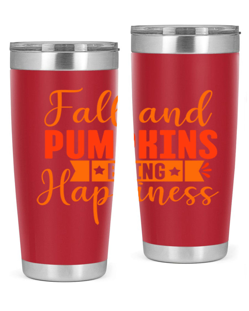 Fall And Pumpkins Bring Happiness Design 84#- fall- Tumbler