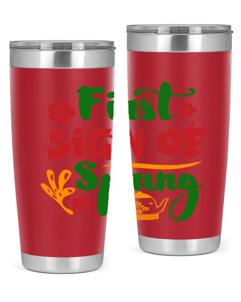 First Sign of Spring 139#- spring- Tumbler