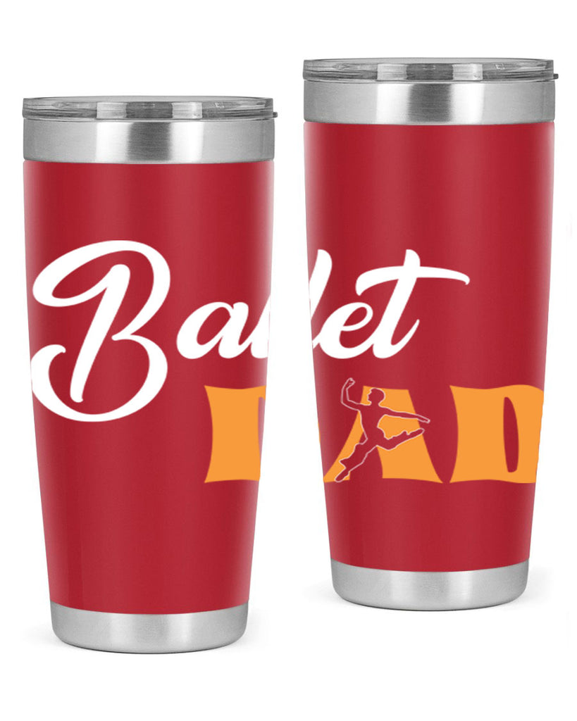 Fitted Dance Dad Ballet SVG Ballet 39#- ballet- Tumbler