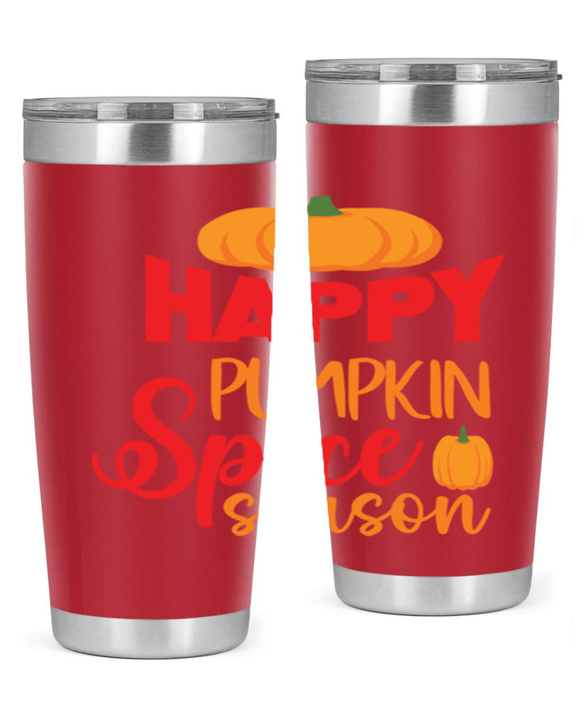 HappyPumpkinSpiceSeason 259#- fall- Tumbler