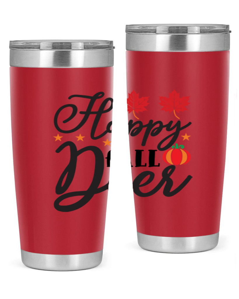 Happyfalldeer 254#- fall- Tumbler
