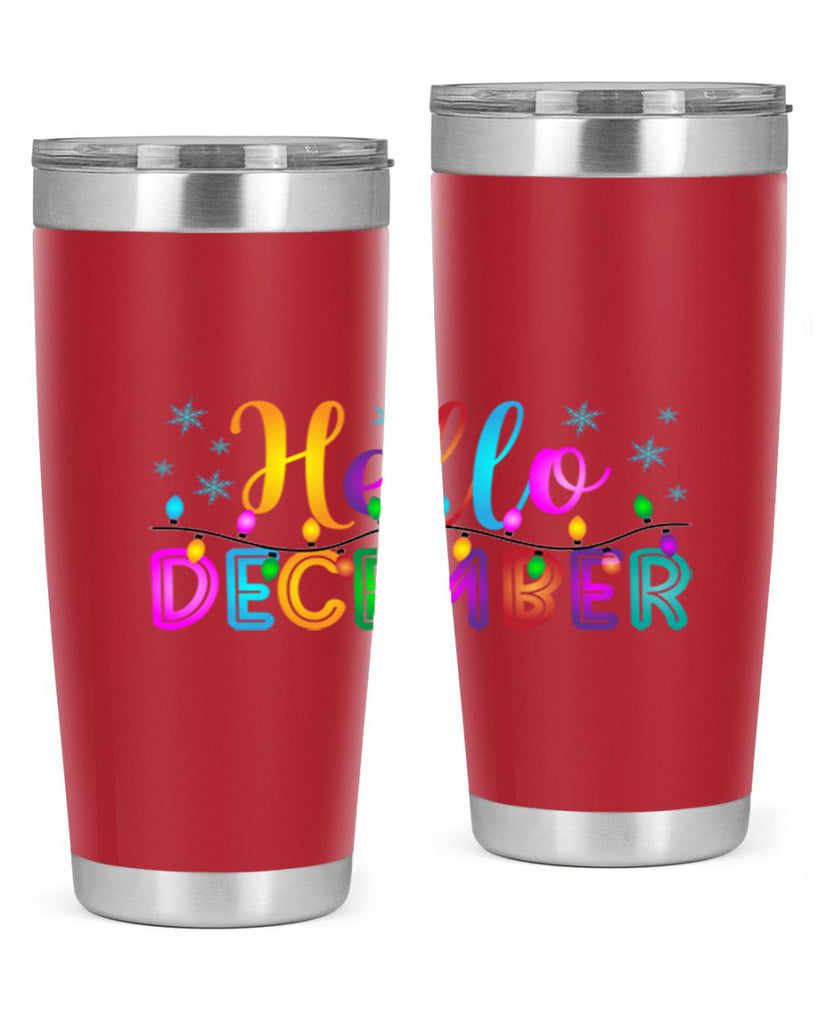 Hello December Winter 177#- winter- Tumbler